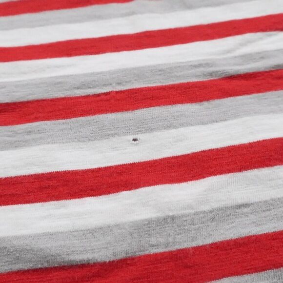 Vintage Guess Original Men's Embroidered Logo‎ Red White Stripe - Size XS - Picture 5 of 8